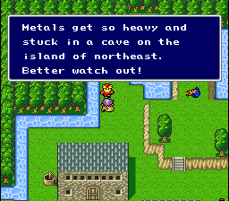 Screenshot from Final Fantasy IV’s mediocre SNES localization (via Clyde Mandelin)